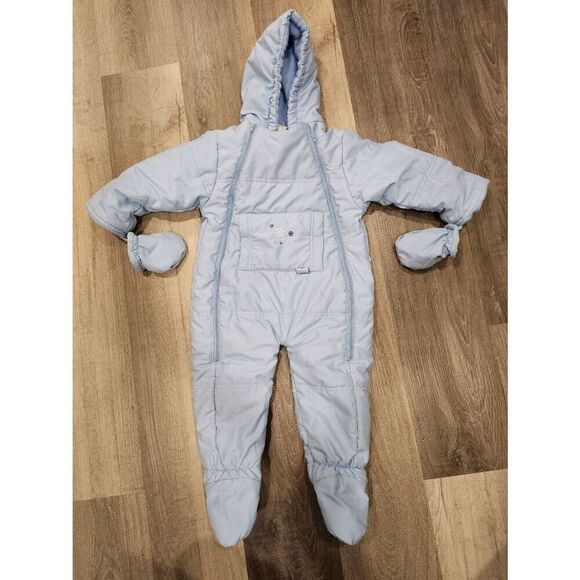 Bright Futures 18 month Snowsuit blue - Picture 1 of 7